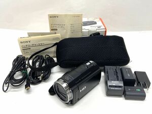 【F341】美品 SONY ソニー Handycam ハンディカム HDR-CX535 デジタルビデオカメラレコーダー 2014年製 動作確認済み