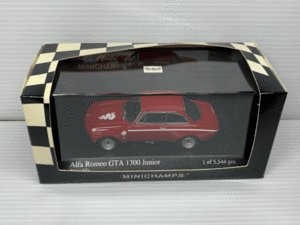 ミニチャンプス Alfa Romeo GTA 1300 Junior (アルファロメオ GTA 1300 Junior) [Red] 1:43スケール