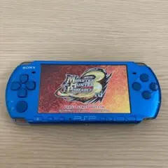 PSP 3000 ブルー　046 訳あり品