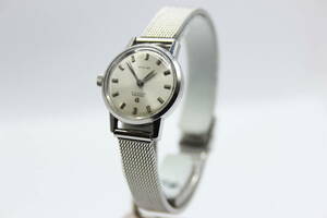 オメガ Omega Automatic De Ville シルバー文字盤 Bambi メッシュブレス T23