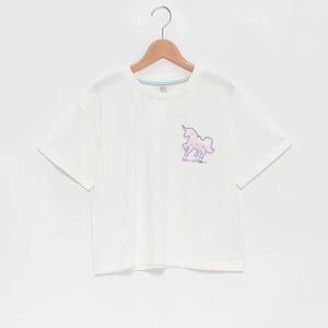 メゾピアノ新品ユニコーン半袖Tシャツ140