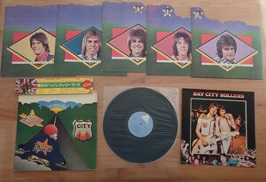 ★ベイ・シティー・ローラーズ Bay City Rollers★噂さのベイ・シティ・ローラーズ Once Upon a Star★帯付★OBI★中古LP