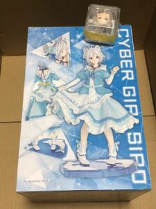 【未開封・国内正規品・特典付き】電脳少女シロ 1/7 完成品フィギュア [コトブキヤ] コトブキヤオンラインショップ限定ドヤ顔パーツ付き