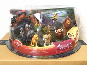 未開封　ザ　ライオンキング　THE LION KING　フィギュアセット　完成品　ディズニー　DISNEY　DELUXE FIGURINE PLAYSET