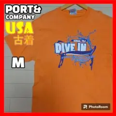 USA 古着 PORT&COMPANY スキューバ―ダイビング Tシャツ M