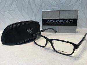 【新品】EMPORIO ARMANI アルマーニ メガネフレーム EA3215D 5017 ブラック☆未使用