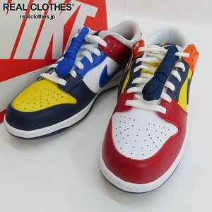 【未使用】NIKE/ナイキ DUNK LOW/ダンクロー Midnight Navy and Varsity Red IB2051-400/27 /080