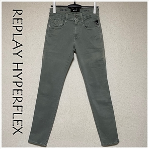 ★REPLAY HYPERFLEX ANBASS リプレイデニムパンツ 27×32