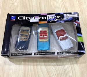 M) 1/43 City Cruiser Collection シティクルーザー コレクション キャデラック 1955 エルドラド 1959 シリーズ62 1976 クーペ 箱傷み有り