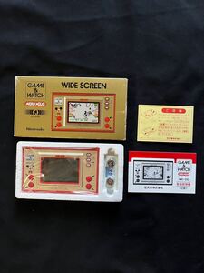 未使用品　任天堂 ゲーム&ウォッチ　ミッキーマウス GAME & WATCH MC-25