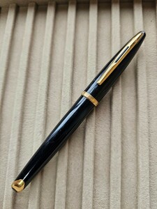 ウォーターマン カレン デラックス　WATERMAN CARENE 18K 黒軸 M中字 激レア！