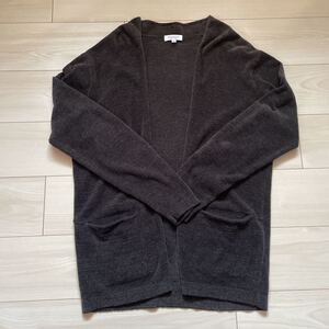 BEAUTY&YOUTH UNITED ARROWS カーディガン Lサイズ 美中古 チャコールグレー