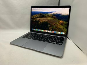 １円スタート！！ Apple MacBook Air A2337 (M1, 2020) スペースグレイ [Nmc]