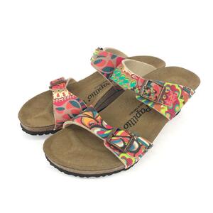 新品同様◆Birkenstock papillio ビルケンシュトック　パピリオ サンダル 245◆ マルチカラー レディース 靴 シューズ shoes