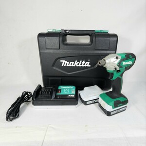 マキタ MTD001D 充電式インパクトドライバ 14.4V バッテリー2個 充電器セット makita 【程度良好】1円スタート 