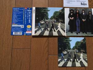 ★帯付！紙ジャケ！初回限定盤！ザ・ビートルズ／アビイ・ロード THE BEATLES／ABBEY ROAD ジョン・レノン、ポール・マッカートニー