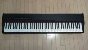 未使用に近い■■KIMFBAY BL-580 電子ピアノ　製造2022年 88鍵盤 ハンマーアクション　ブラック　付属品ペダル・ヘッドフォン...