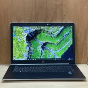 17.3インチ大型画面◆ProBook 470 G5◆Core i3-8130U◆メモリ8GB◆HDD500GB◆NVIDIA