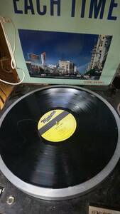 レコード 大瀧詠一 Eiichi Ohtaki 1984年 LPレコード イーチ・タイム Each Time Japanese city pop 鈴木茂 青山純 林立夫