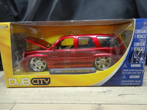 JADA 1/24　2002　キャデラック　エスカレード　DUB　CITY　開封品