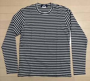 JUNYA WATANABE MAN ボーダー長袖Tシャツ サイズS