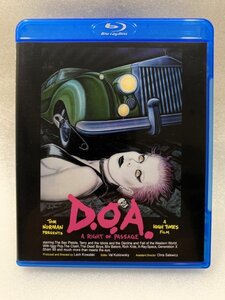 セル版 Blu-ray D.O.A. 日本語字幕付 レック・コワルスキー セックス・ピストルズ ジェネレーションＸ デッド・ボーイズ シャム69