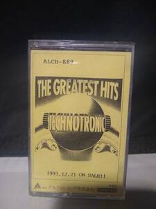 C8759　カセットテープ　Technotronic The Greatest Hits　プロモ非売品