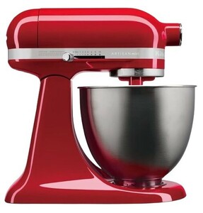 1円スタート キッチンエイド Kitchen Aid スタンドミキサー フードグラインダー 3.3L 撹拌 メレンゲ パン生地 パッションレッド D02701