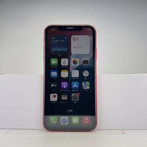 iPhone XR 256GB (PRODUCT)RED SIMフリー 訳あり品 ジャンク 中古本体 スマホ スマートフォン 白ロム [出品ID：29646]