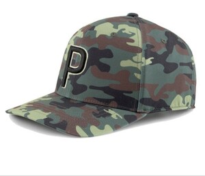 プーマ ゴルフ キャップ カモ110P スナップバック 023065-01 56～59cm PUMA GOLF CAMO SNAPBACK CAP 