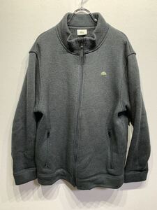 【人気】LACOSTE /ラコステ 　フリース　 灰/グレー　サイズ　4　裏起毛　冬物　メンズMサイズ相当　上質　K1725