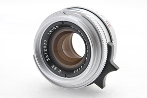 外観美品 Leica SUMMICRON-M 35mm F2 E39 第4世代 1993年製 ライカ ズミクロンM 4th Mマウント用交換レンズ 広角単焦点レンズ ■29435