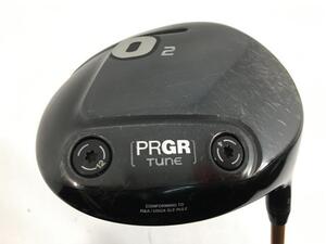 即決 お買い得品！中古 PRGR TUNE 02 ドライバー 1W Motore Speeder 569 エボリューション2 10.5 R