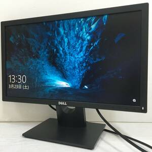 ☆【美品】Dell E2016H ワイド液晶モニター 19.5インチ WXGA++（1600x900）D-Sub/DisplayPort 動作品