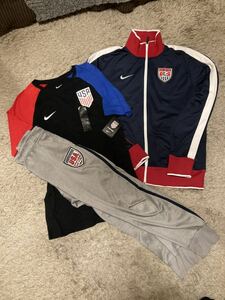 アメリカ代表USA NIKE ナイキ 新品ユニフォーム　N98 TRACK JACKETトラックジャケットSTRIKERスエットパンツ メジャーリーグサッカー　MLS