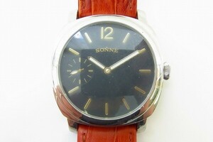 C045-J28-748◎ SONNE メンズ 手巻き 腕時計 現状品③◎