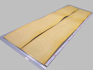 3355-4・ナラ柾目厚単板・1150×173×0.5＝2枚・で1セット