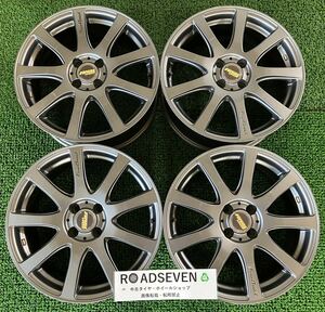 ★A-TECH FINAL SPEED ファイナルスピード 17インチ 17×7J +33 PCD100 4H ハブ:約67mm 4本Set 社外アルミホイール 中古 ★送料無料