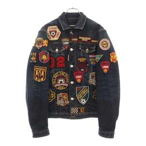 DSQUARED2 ディースクエアード 20AW DAN JEAN JACKET ダンジーンジャケット インディゴ S74AM1079 S30664