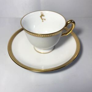 美品 OKURA 金彩 カップ&ソーサー フィギュアスケート JAPAN OPEN 2010 大倉陶園 デミタスカップ (noritake ウェッジウッドWEDGWOOD YO12A6