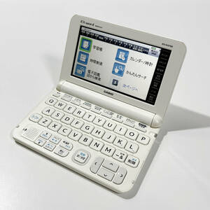 CASIO カシオ EX-word DATAPLUS9 XD- K4700 電子辞書 タッチペン付き 動作品 白 ホワイト