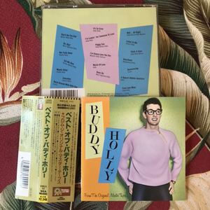 BUDDY HOLLY 帯付CD THE BEST OF オールディーズ ロカビリー