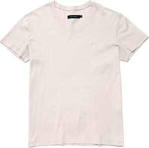 LEON掲載 定価2.6万 1piu1uguale3 SUVIN PLATINUM MIDDLE C-NECK S/S TEE Ⅳ ピンク スビンプラチナムTシャツ akm ジュンハシモト