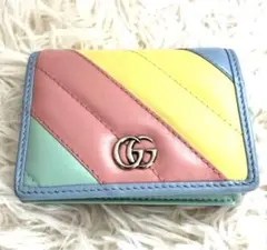 GUCCI  二つ折り財布 GGマーモント  ウォレット