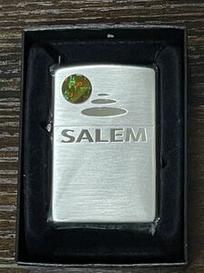 zippo セーラム 両面刻印 限定品 SALEM 2011年製 JT タバコメーカー デットストック シリアルナンバー SA-NO.00445 ケース 保証書