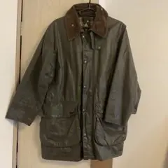 Barbour ボーダー　c38 コーデュロイ襟付きジャケット3 crown