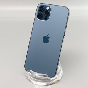 Apple iPhone12 Pro 128GB Pacific Blue A2406 MGM83J/A バッテリ90% ■SIMフリー★Joshin3611【1円開始・送料無料】