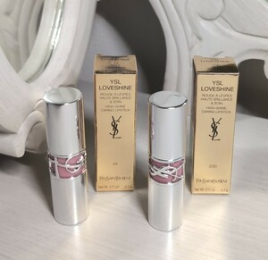 YSL ラブシャインリップスティック　44＆200　2点セット【送料無料・匿名配送】