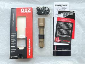 ★新品未使用！SUREFIRE シュアファイアー G2ZーTN タクティカルライト TANカラー