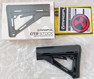 MAGPUL stock CTR 実物 ストック Mil-Spec BK色 マグプル